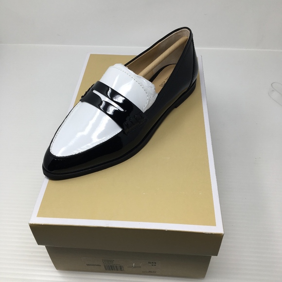 michael kors white loafers